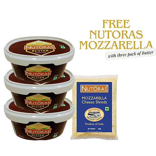 Nutoras English Country Grass-Fed Butter - Free Nutoras Mozzarella Cheese Shreds Nutoras English Country Grass-Fed Butter - Free Nutoras Mozzarella Cheese Shreds
