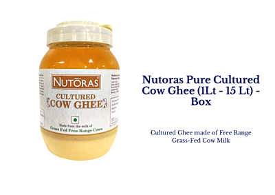 Nutoras Pure Cultured Cow Ghee (1Lt - 15 Lt)