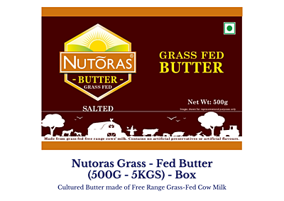 Nutoras Grass-Fed Butter 500G (500G - 5KG)
