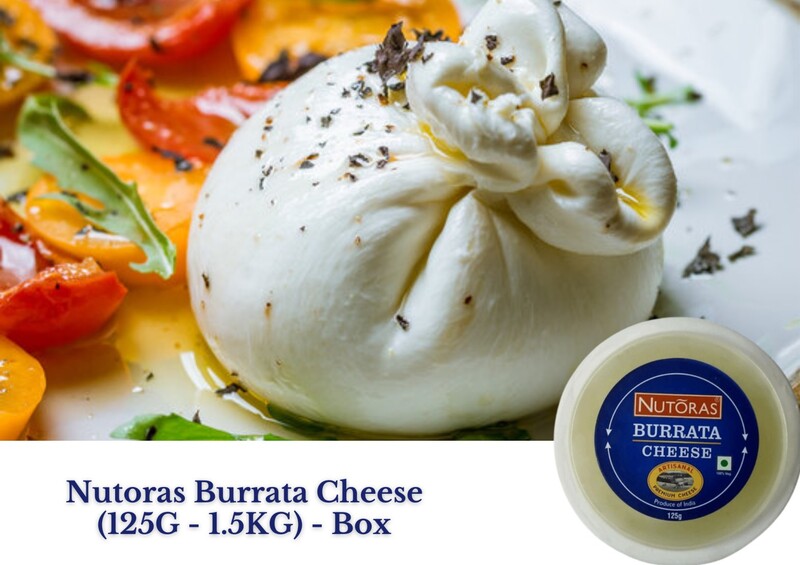 Nutoras Burrata Cheese (125G - 1.5KG)