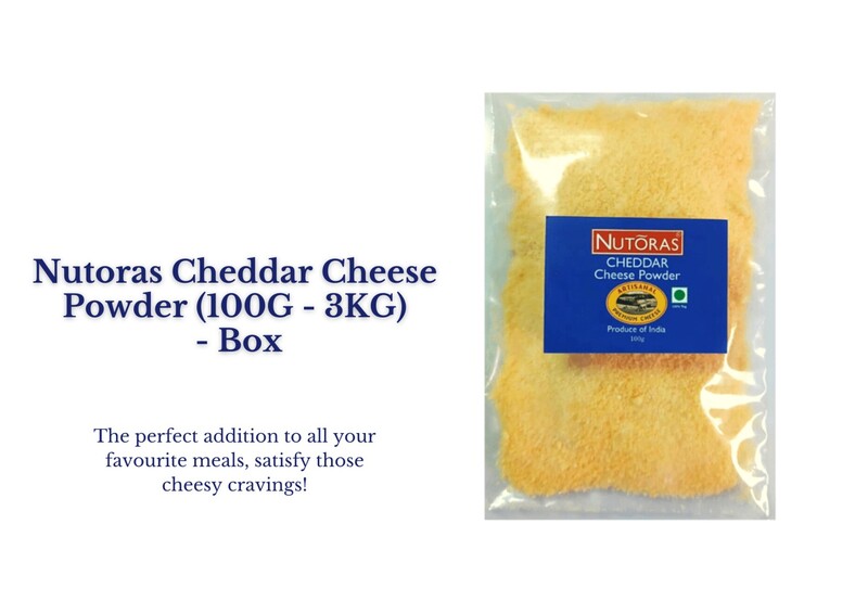 Nutoras Cheddar Cheese Powder (100G - 3KG)