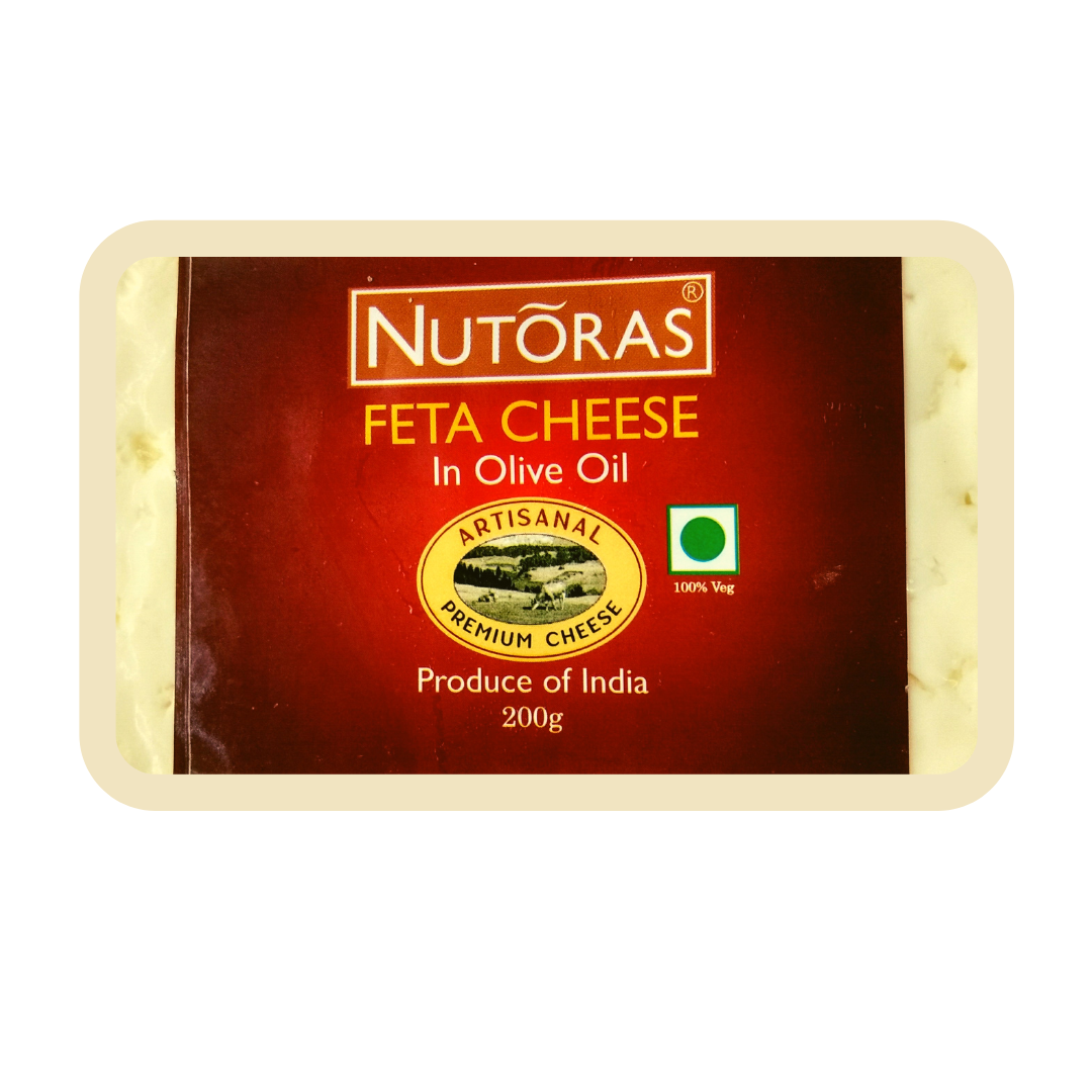 Nutoras Cheese Feta with Olive Oil (Block) 200g