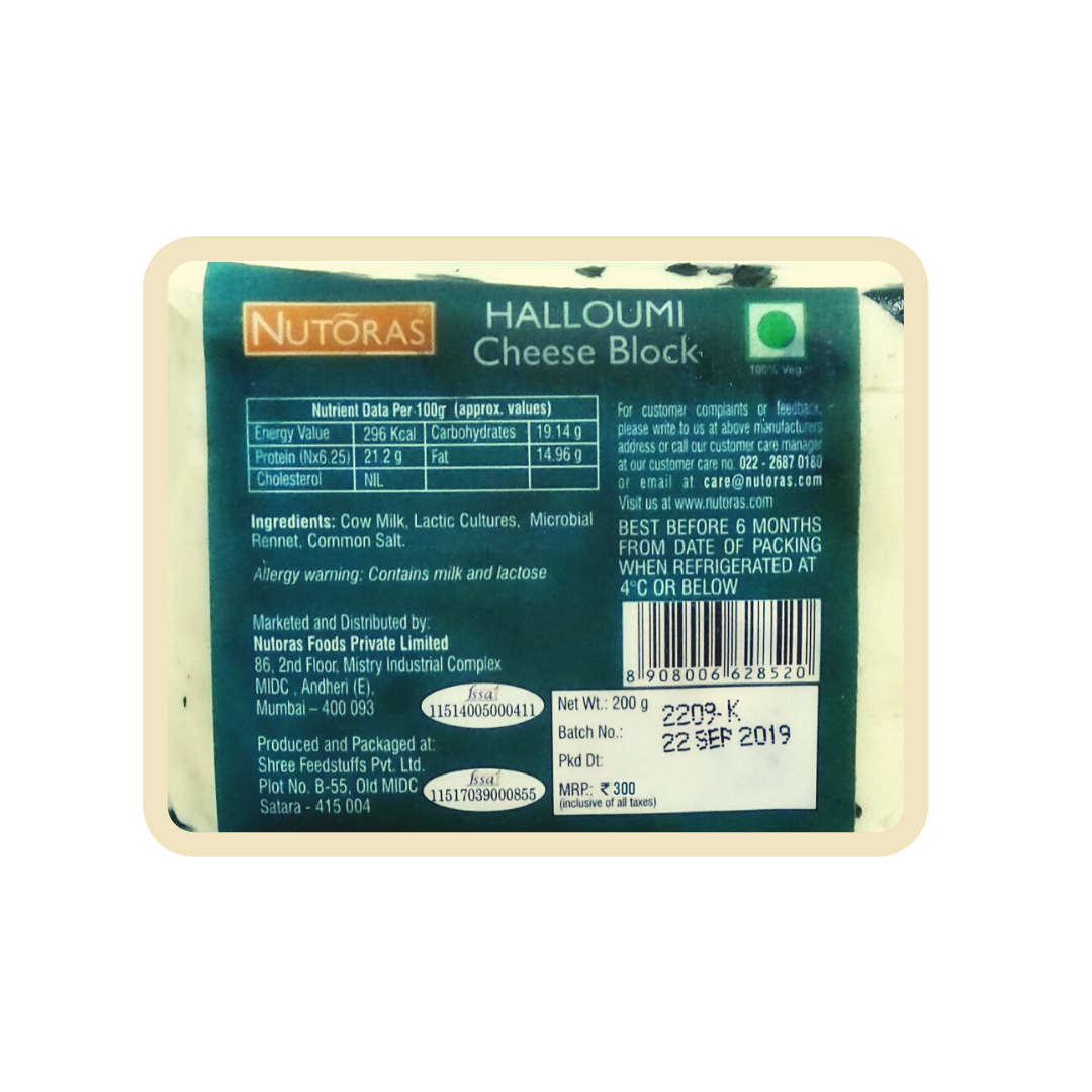 Nutoras Halloumi Cheese 200g