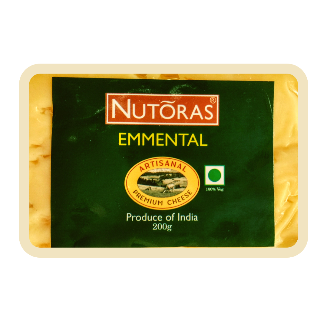 Nutoras Cheese Emmental  Block 200g
